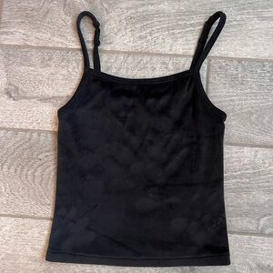 SKIMS Black Tank Top